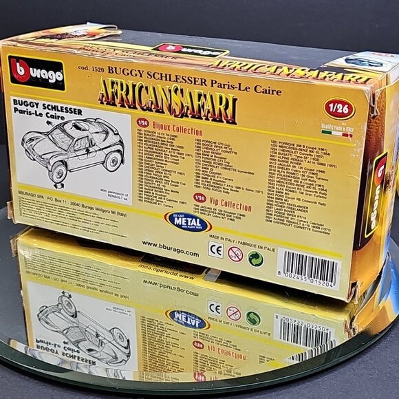 Bburago 2000 Renault Schlesser Rally Car Code #16902 Italy 1/26 With Box - Picture 12 of 16